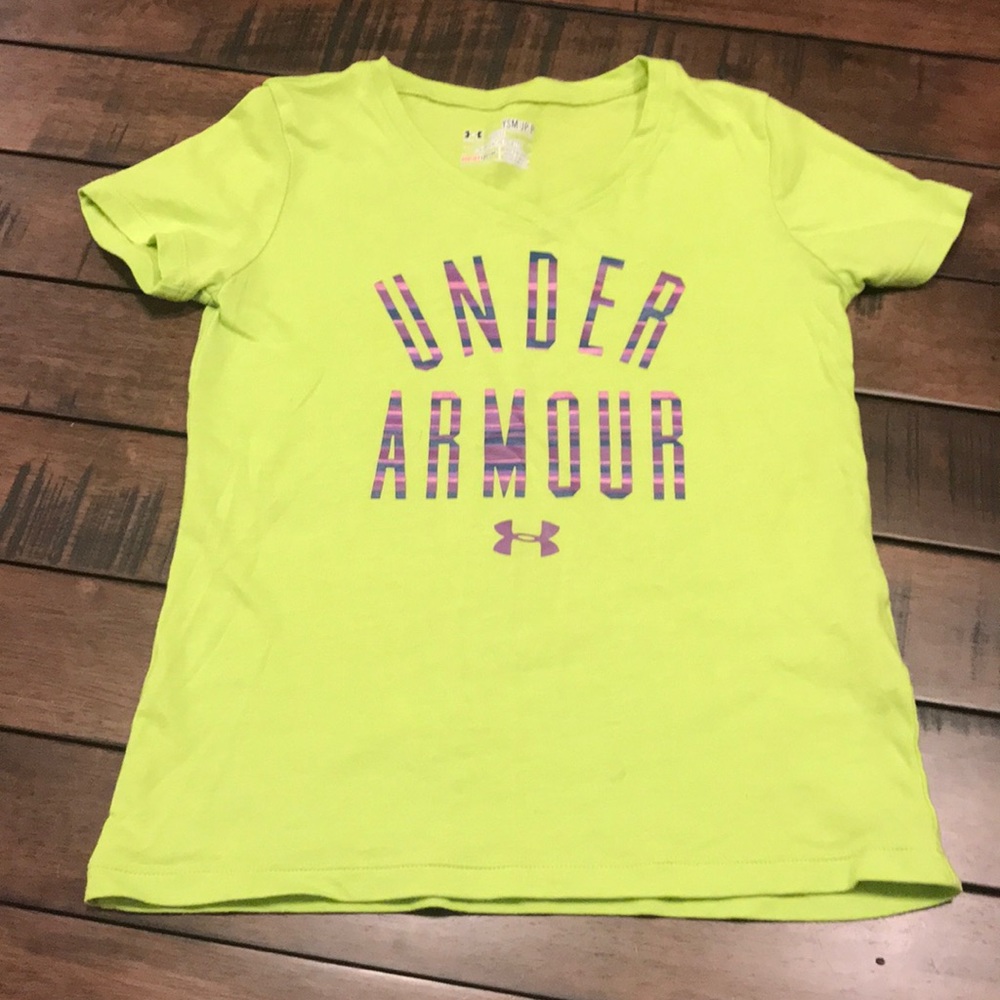 Girls Youth Under Armour T-shirt Small